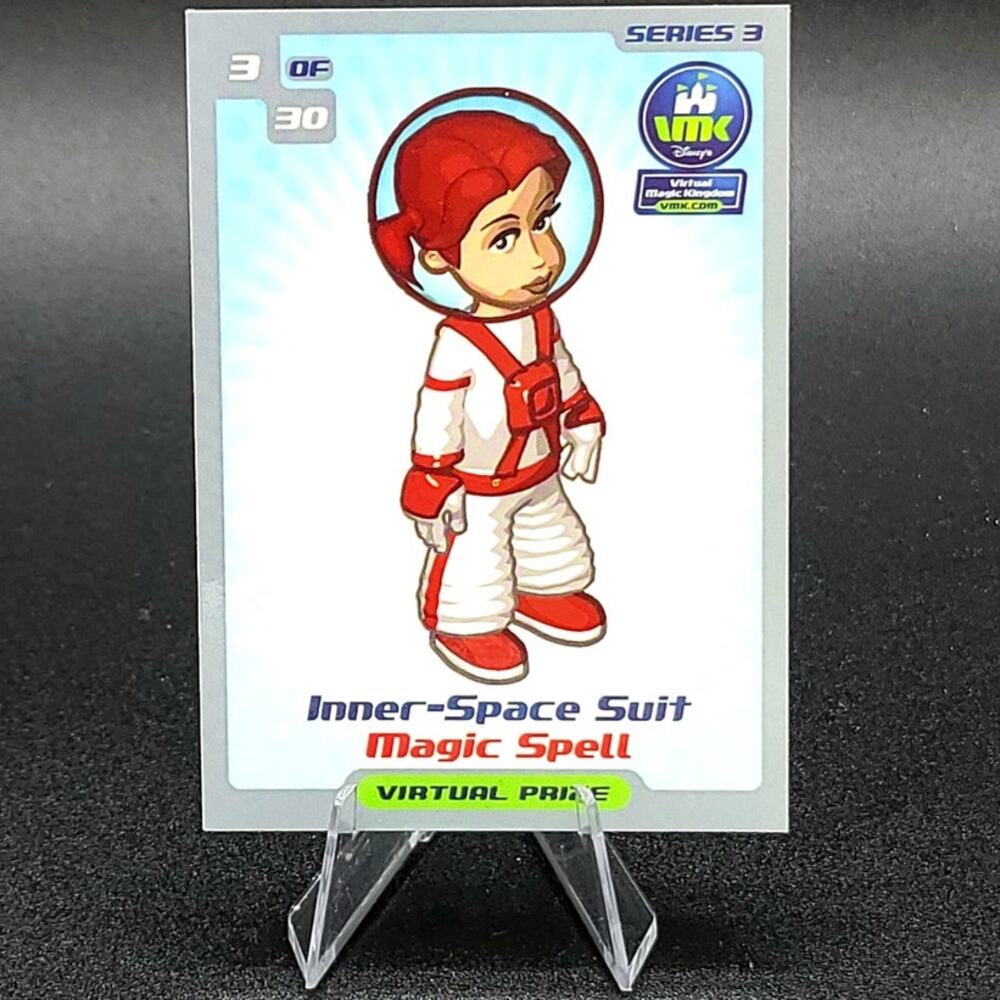Rare Virtual Magic Kingdom VMK Disney Magic Spell Inner-Space Suit